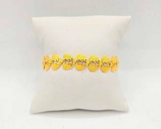 739 14k Gold Bracelet, 8.2g