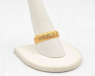 722 14k Gold Ring, 6.6g