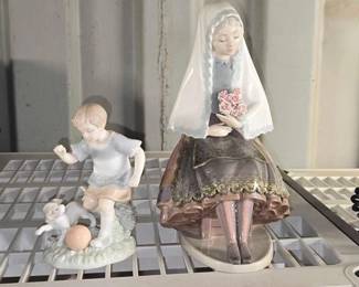 7570 Valencia Lladro Porcelain Statues