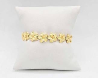 708  14k Gold Bracelet, 13.4g 