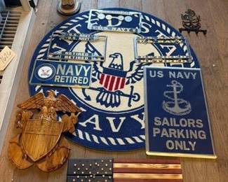 7638 US Navy Memorabilia
