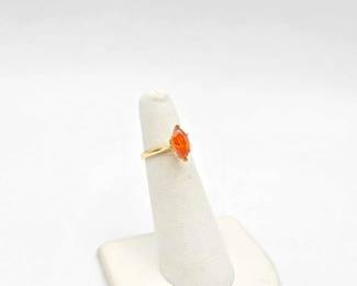 786 14k Gold Ring with SemiPrecious Stones, 2.7g