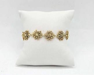 772  14k Gold Bracelet, 10.1g 