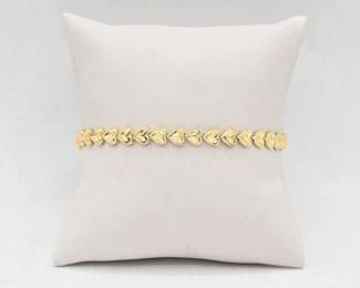 726  14k Gold Bracelet, 6g 