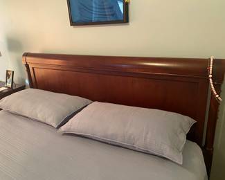 King Sleigh Bed Headboard