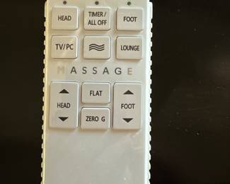 Serta Savant icomfort  Mattress Set w/Duel Massage remotes. These are all of the settings for the remotes.