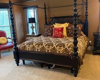 Tommy Bahama, Four Poster King Bed 