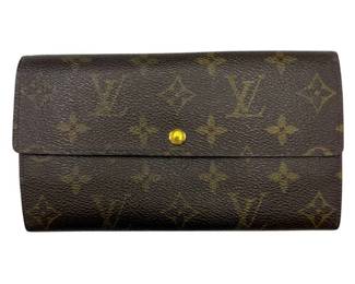 Louis Vuitton Monogram Long Snap Wallet