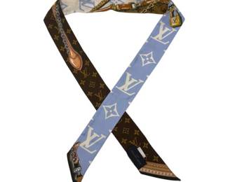 Louis Vuitton Monogram Bandeau / Twilly Scarf