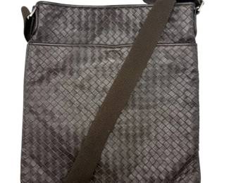Bottega Veneta Intrecciato Woven Leather Crossbody Bag