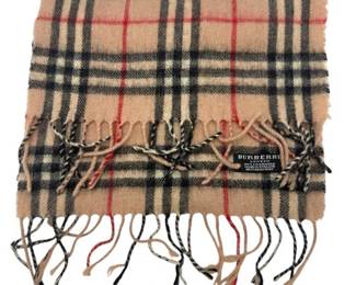 Burberry Classic Nova Check Cashmere Scarf