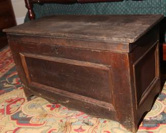 OLD WOODEN CHEST