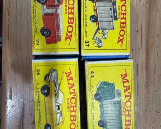 Lensey matchbox cars in original boxes 