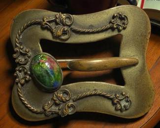 Victorian Sash Buckle or Brooch