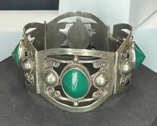 Taxco Sterling cuff bracelet Mexico