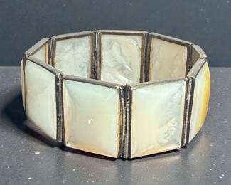 Mother of Pearl Bangle Bracelet