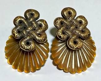 Stephen Dweck Signed Earrings