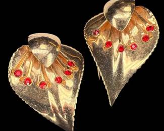 Retro MidCentury Modern Era Fur Clips