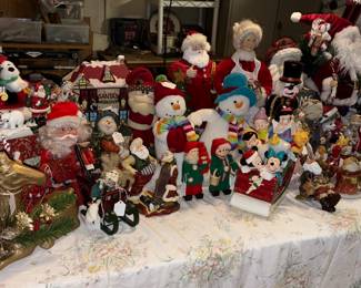 This is only a fraction of the Christmas decor at this house