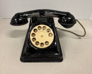 Vintage Tin Toy Telephone