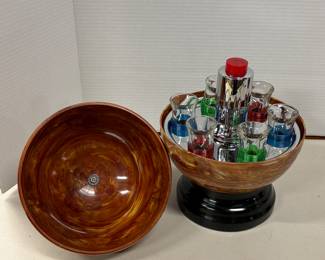 Bowling Ball Drink Set