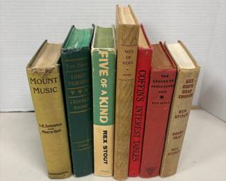 Rex Stout Books