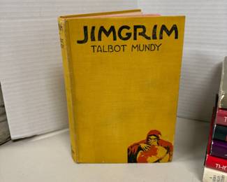 First Edition Jimgrim Book