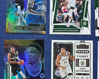 Giannis Antetokounmpo nba player cards 