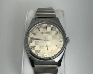 1970s kronotron, mechanical wind, multi jewel  wristwatch