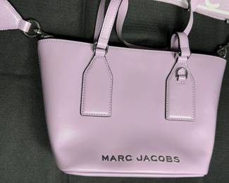 Marc Jacobs domed satchel in beautiful lavender leather pocketbook