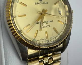 Waltham day/ date presidential watch