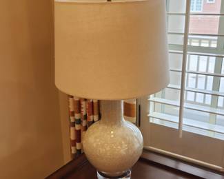 Contemporary Lamp with Acrylic Base