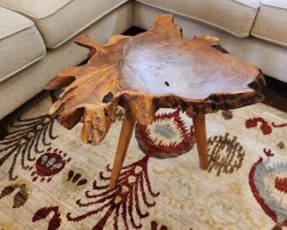 Live Edge Accent Table