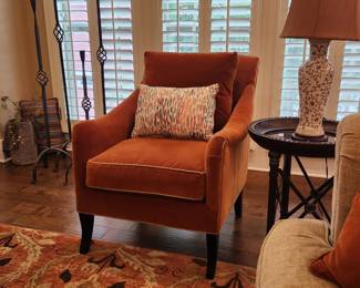 Velvet Accent Chair