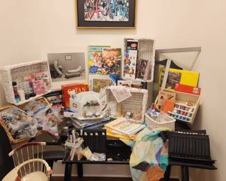 Collection of Art Supplies