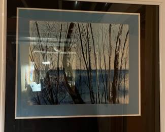 "Lake Superior Waits for Snow" by artist Thomas Beldon