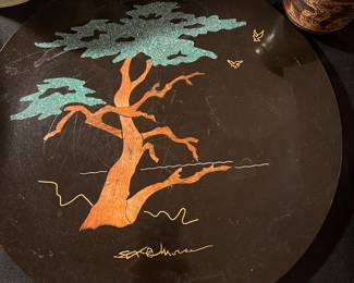 Couroc of Monterey resin tray