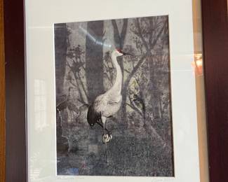 "The Guardian Crane" by Diane Farris