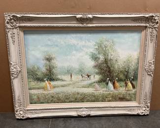 Oil Painting By Henri Dubois