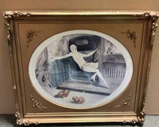 Louis Icart Signed Print