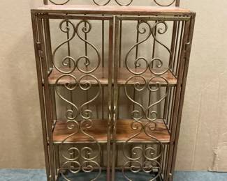 Wood Shelf Display Case