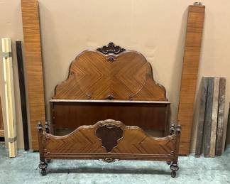 Wooden Full Size Bed Frame 