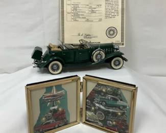 Model Green Cadillac 