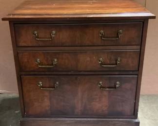 Wooden Filing Cabinet