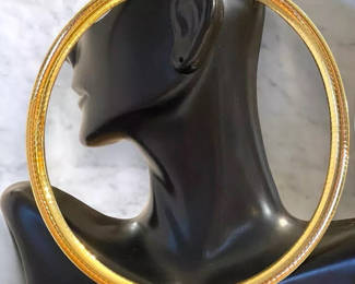 EXTREMELY LARGE & heavy 14k gold 1980s omega choker…we have 3!!!