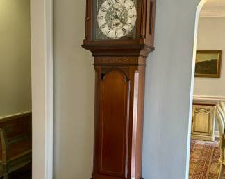 Signed J E Caldwell floor clock circa 1870