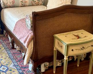 Louis Philippe caned daybed in superior condition 