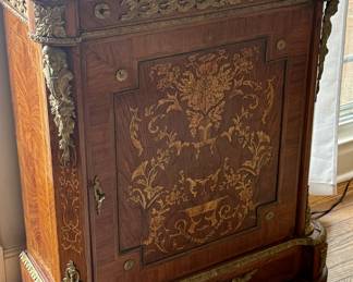 Remarkable 19th C French Marquetry
Cabinet