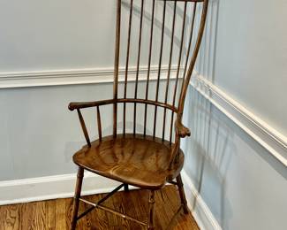 Baker Furniture Tall Windsor Chair RARE