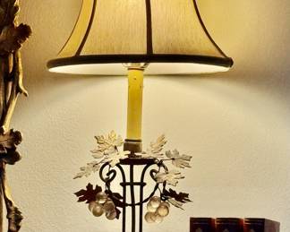 1880s gilt bronze and rock crystal lamps from France…RARE & FINE